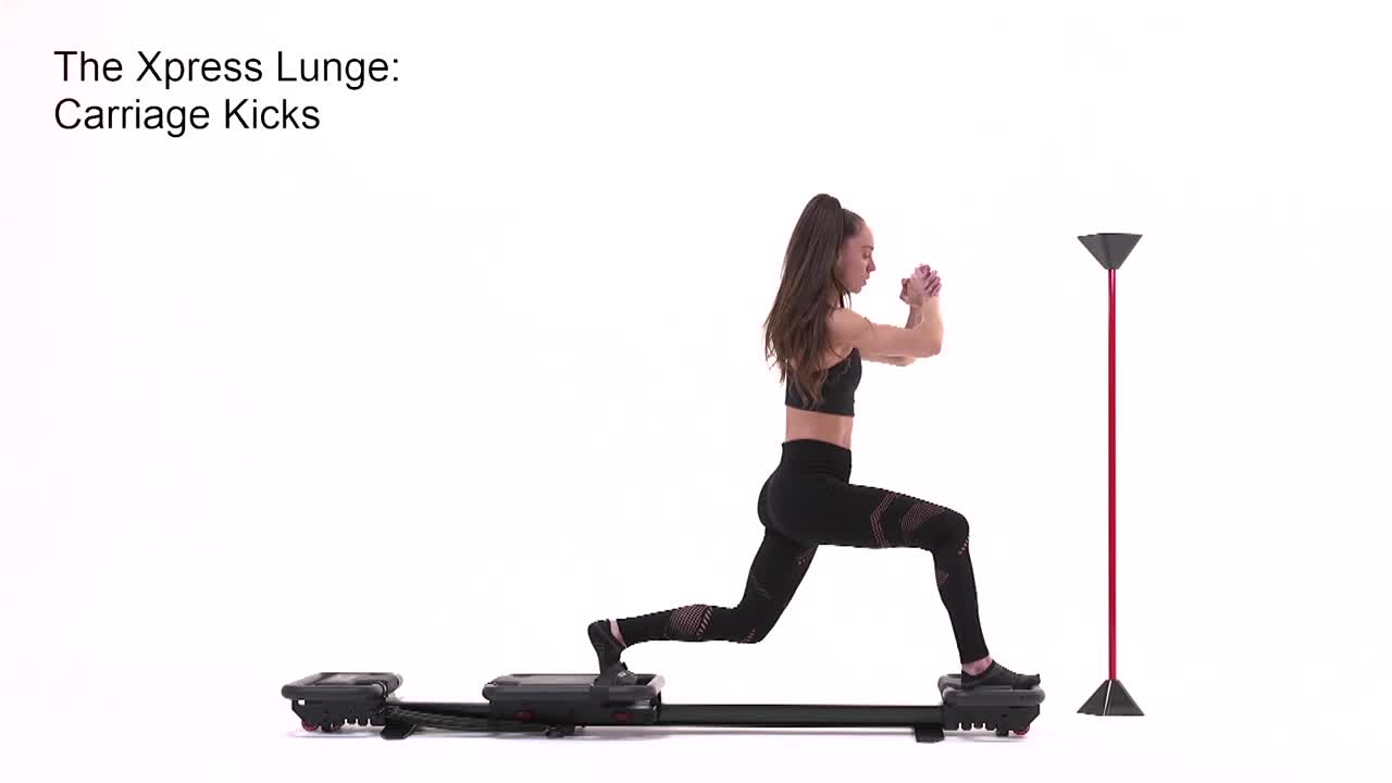 Xpress Lunge: Carriage Kicks Right
