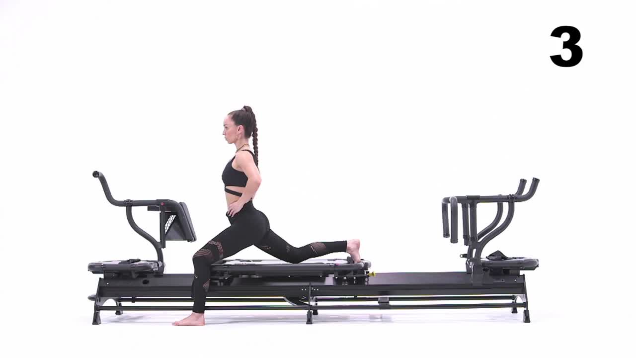 Lunge Shoot Tempo, 4 counts