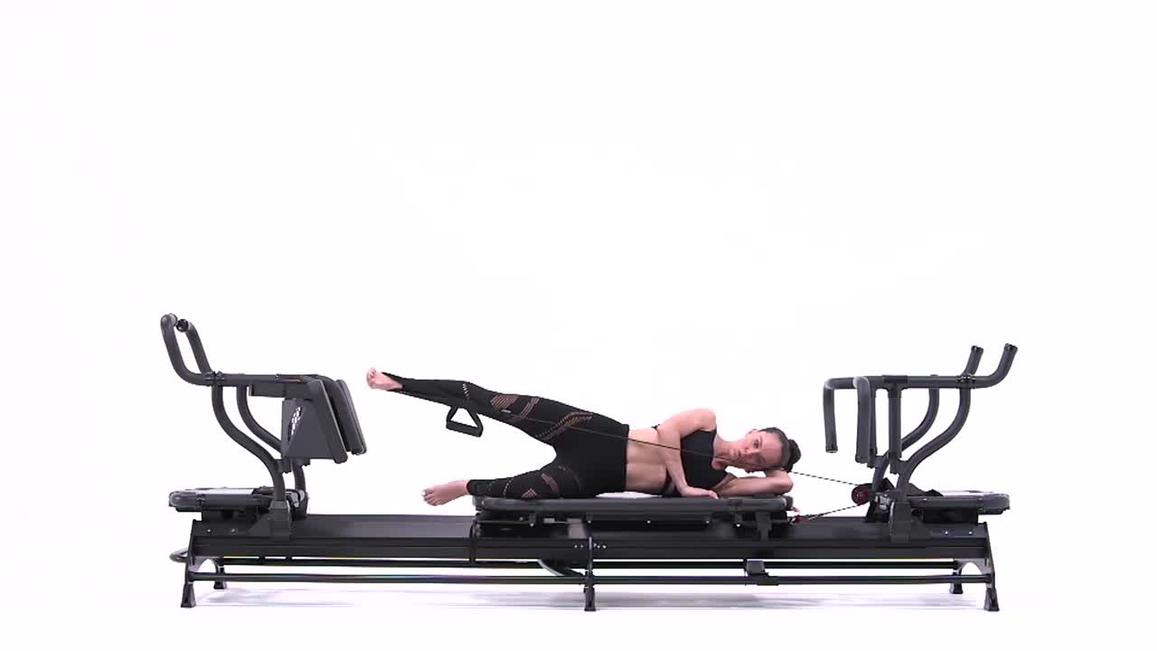 Side Leg Press with Footstrap Right